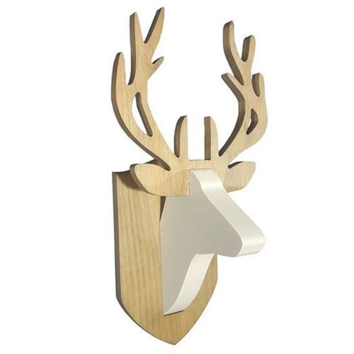 Cerf rustique chic de Noël