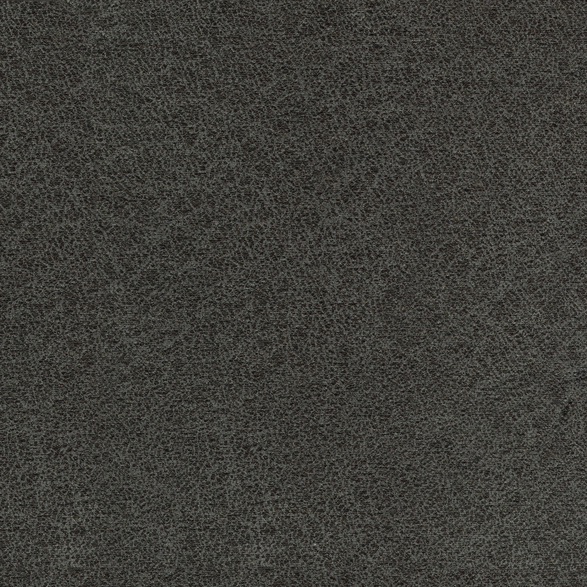 Ottoman aspect cuir gris ardoise - Bladen