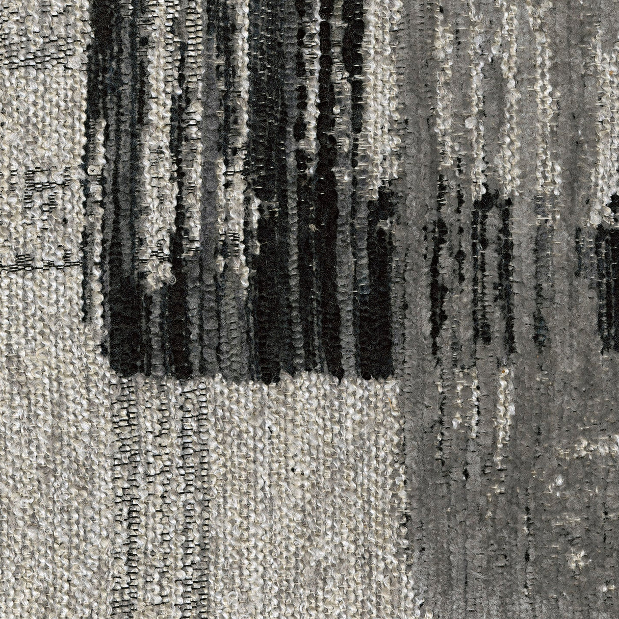 Fauteuil surdimensionné en tissu gris étain - Gardiner