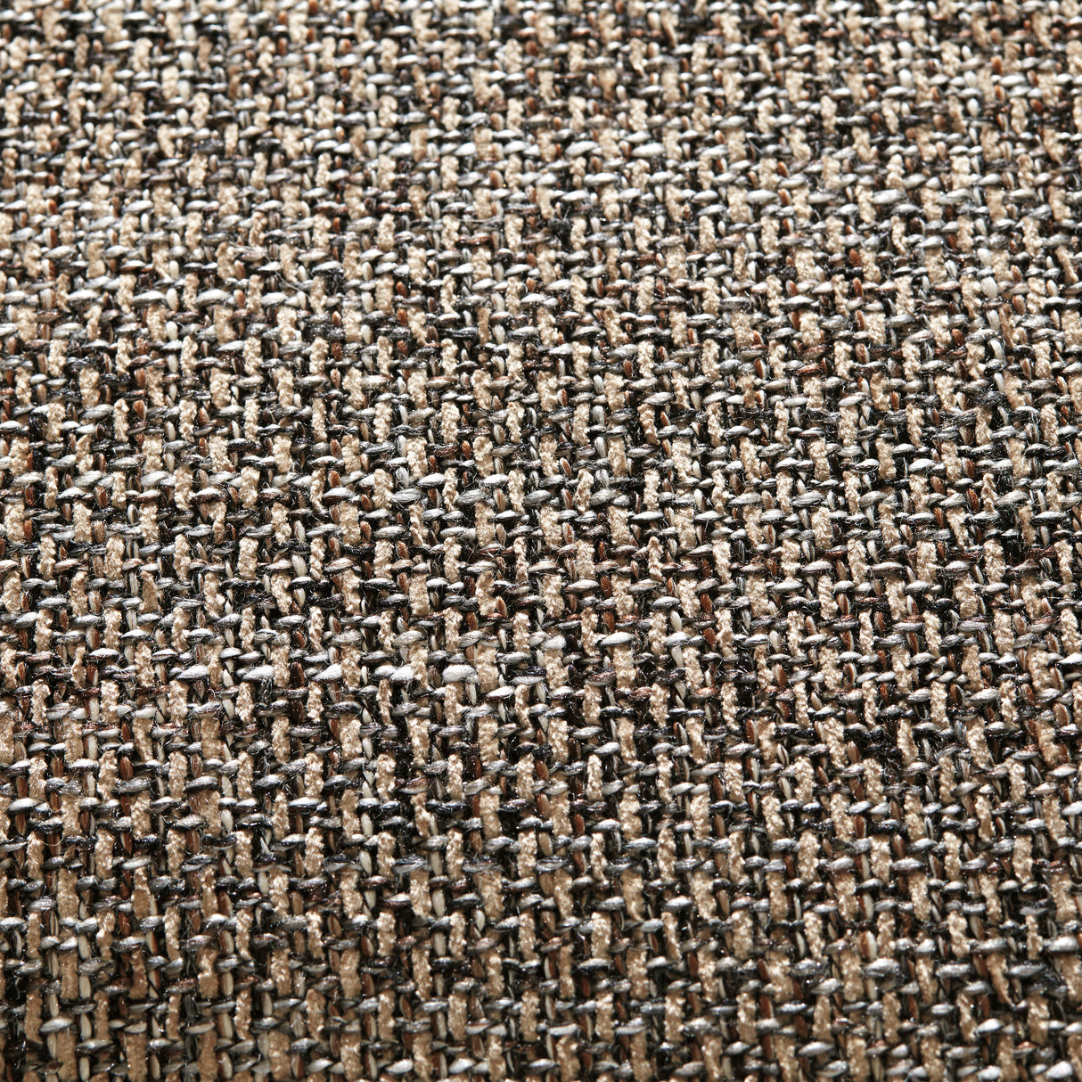 Ensemble de 2 chaises de salle à manger rembourrées en tissu brun - Bolanburg