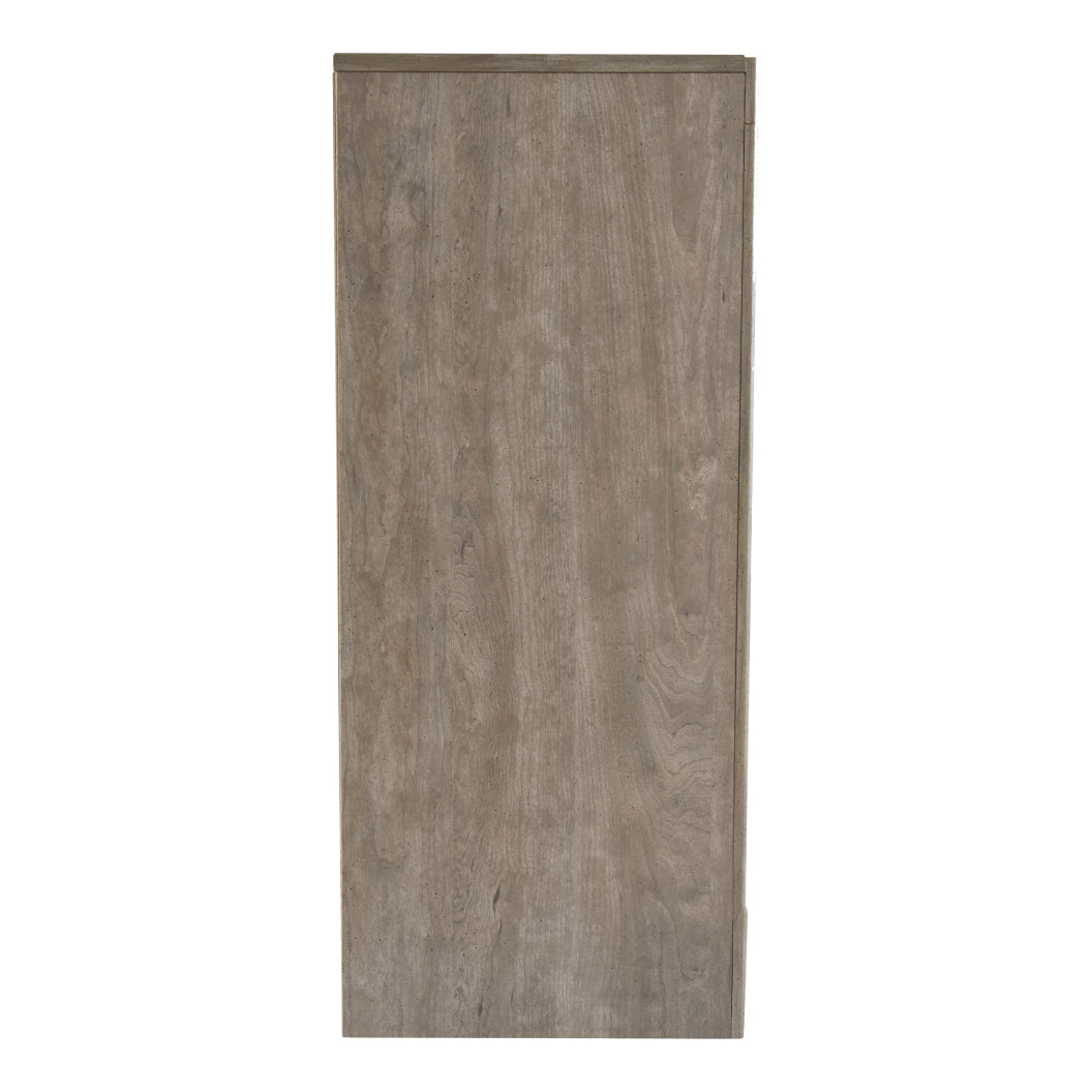 Bureau à 6 tiroirs en bois/placage gris - Culverbach