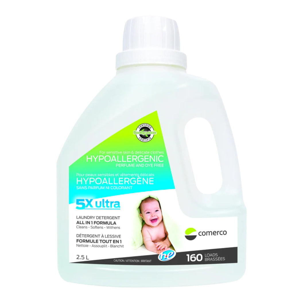 Détergent à lessive Hypoallergène 5X Ultra HE - 2,5 L