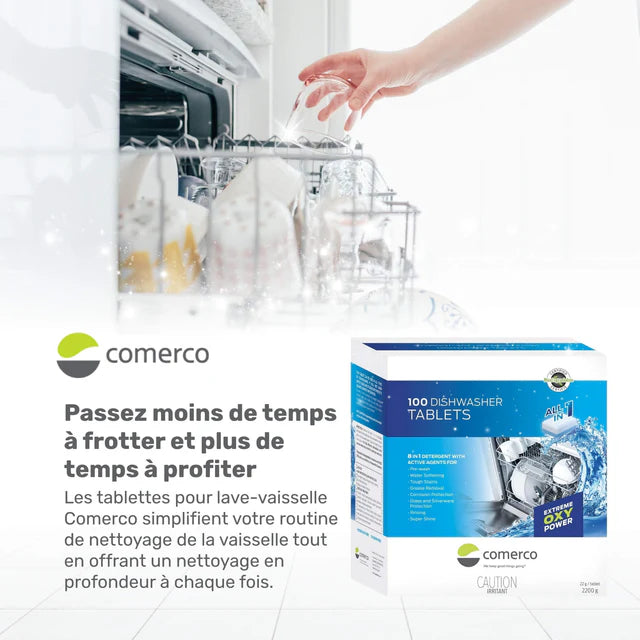 Détergent pour lave-vaisselle Oxy Puissance Extrême - 100 pastilles