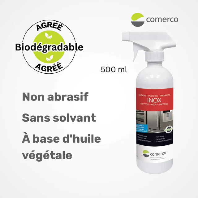 Ensemble d'entretien pour acier inoxydable - 500 ml