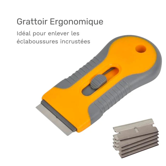 Ensemble de nettoyage pour surfaces de cuisson en vitrocéramique - 3 produits