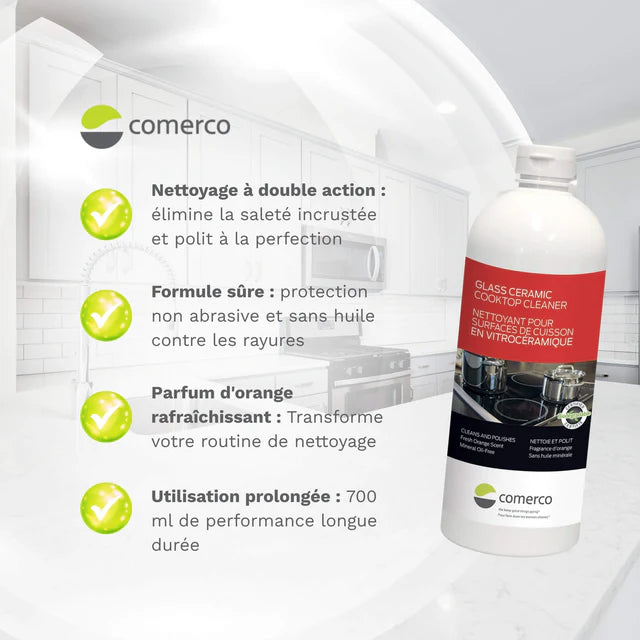 Nettoyant pour surfaces de cuisson en vitrocéramique - 700 ml
