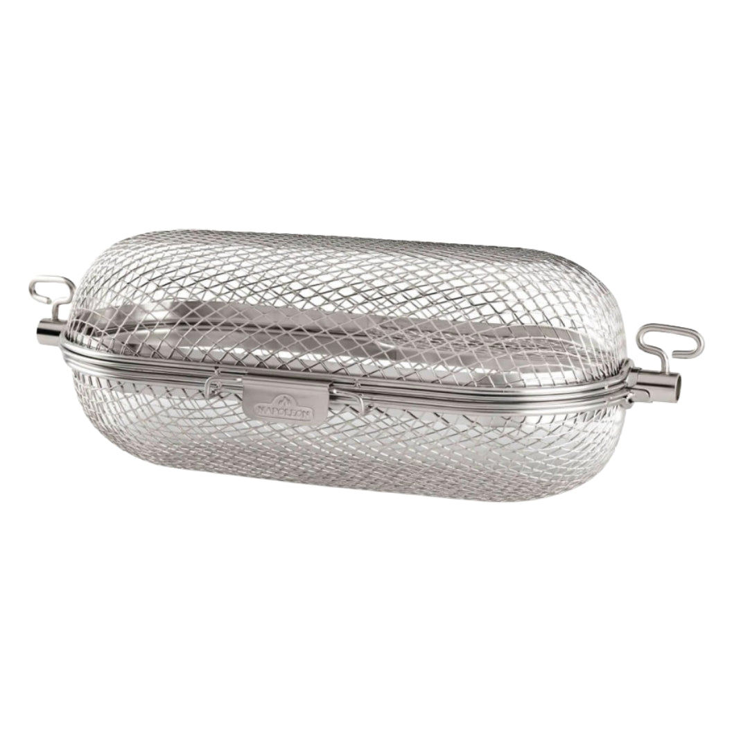 Panier pour rôtissoire en acier inoxydable