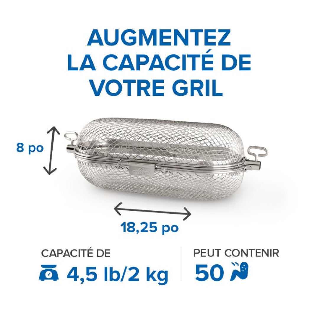 Panier pour rôtissoire Inox