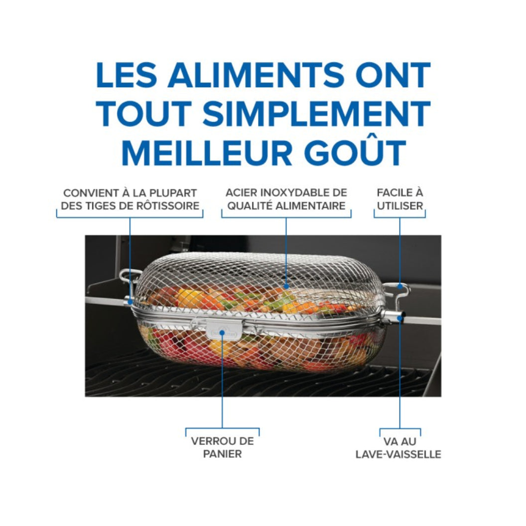 Panier pour rôtissoire Inox