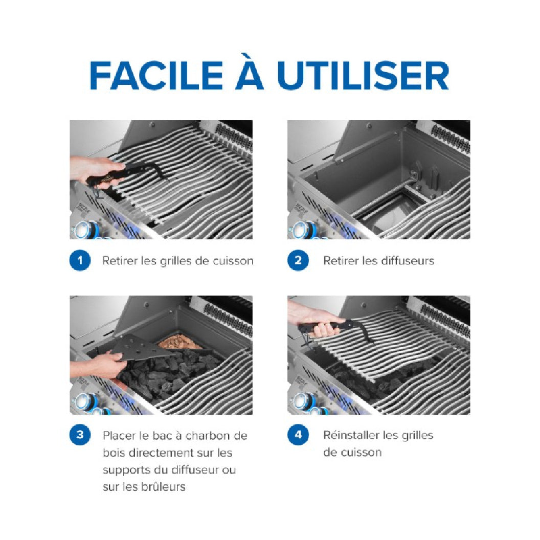 Bac à charbon - Fonte