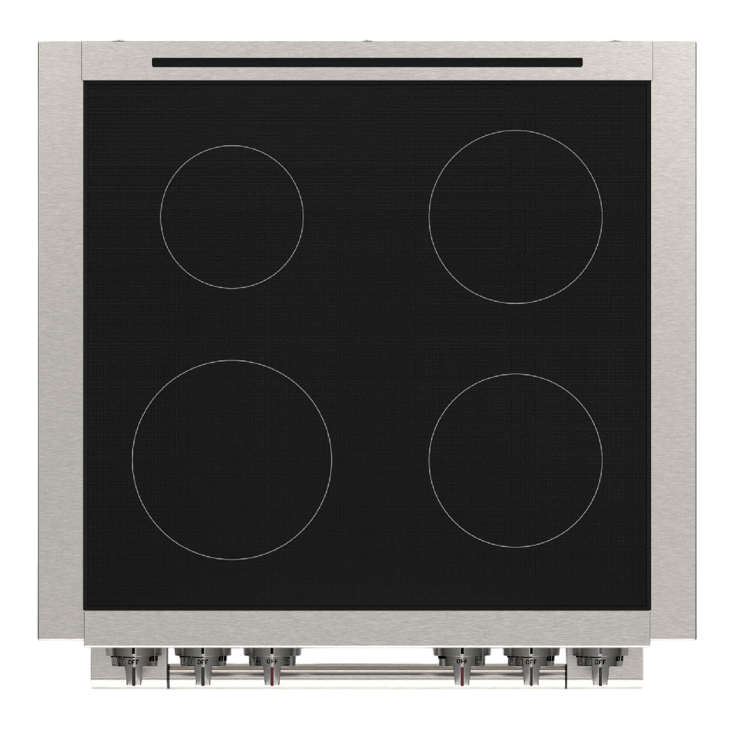 Cuisinière à induction Sofia 30 po, 4,4 pi³ Inox - Série 600 avec convection véritable