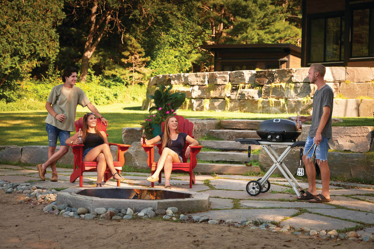 Barbecue au gaz propane avec chariot pliable - TravelQ PRO285X