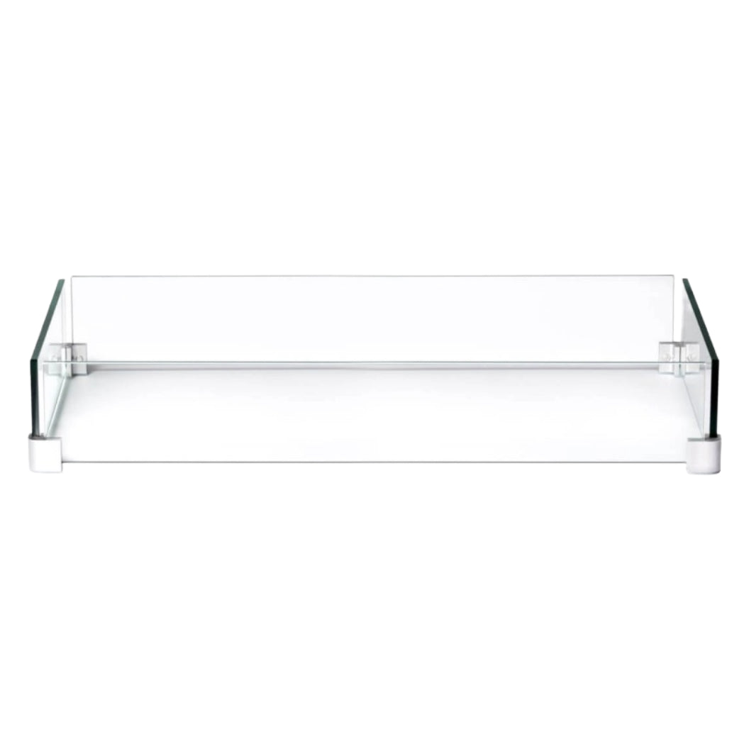 Déflecteur en verre trempé - Patioflame® St-Tropez