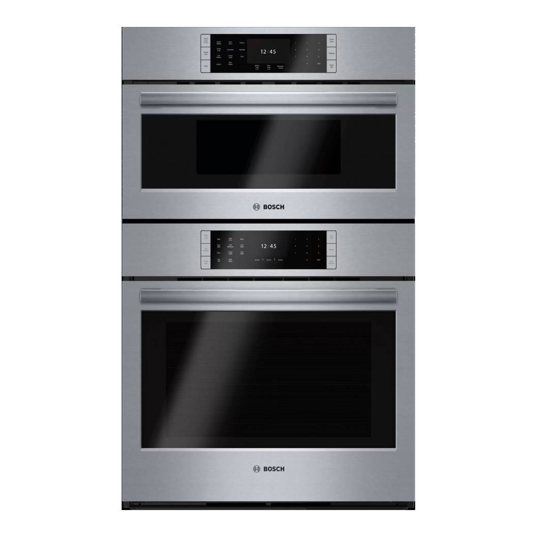 Four encastrable combiné électrique 30 po, 4,6 pi³ / 1,6 pi³ Inox - Série Benchmark