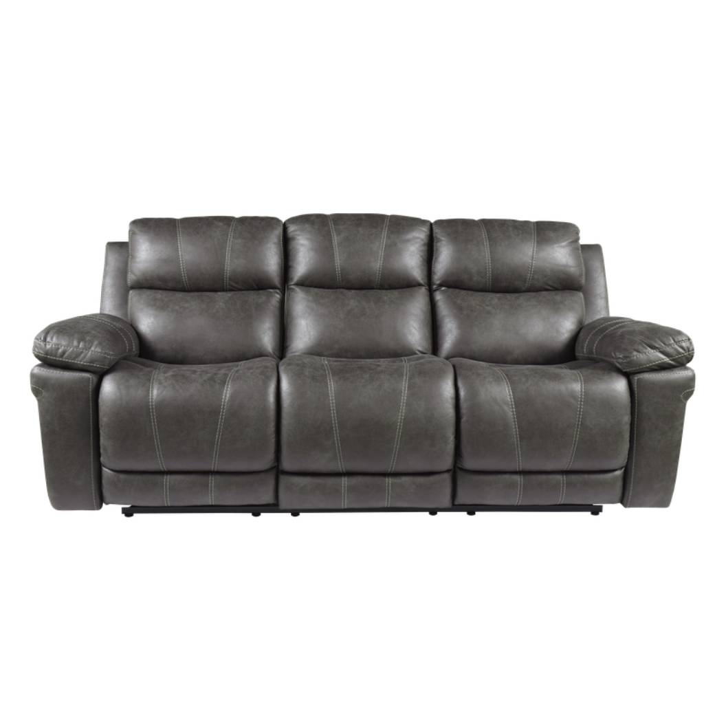 Sofa motorisé en tissu gris foncé - Erlangen