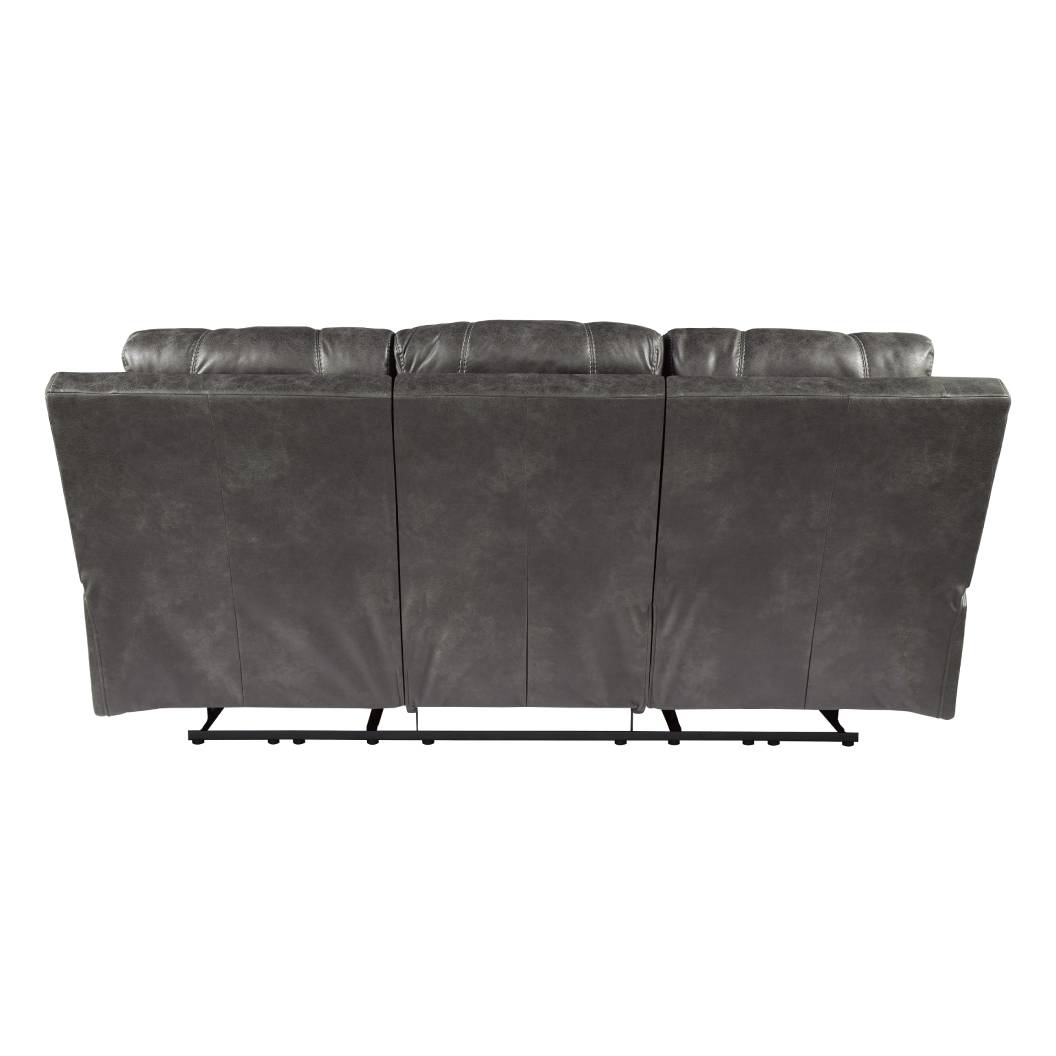 Sofa motorisé en tissu gris foncé - Erlangen