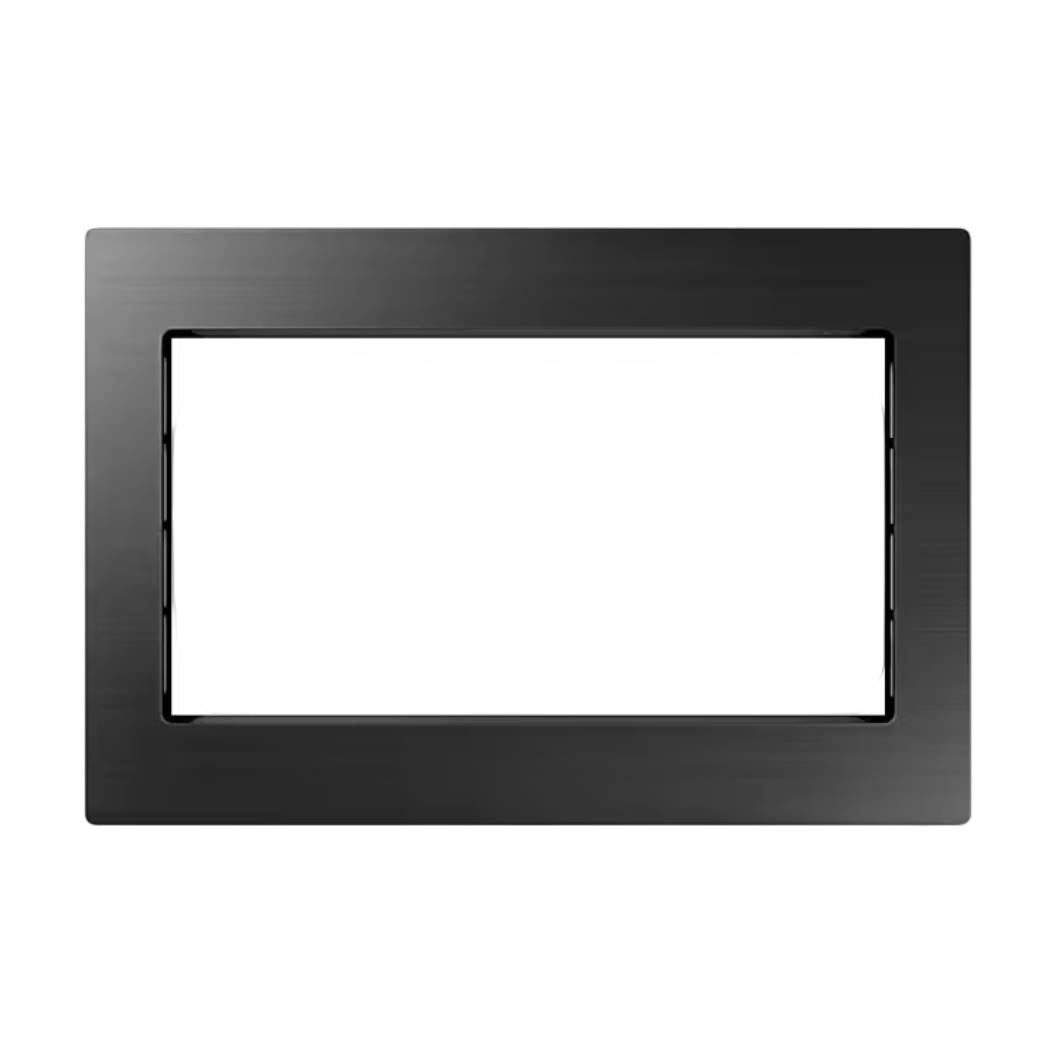 Ensemble d'encastrement 30 po pour micro-ondes noir mat