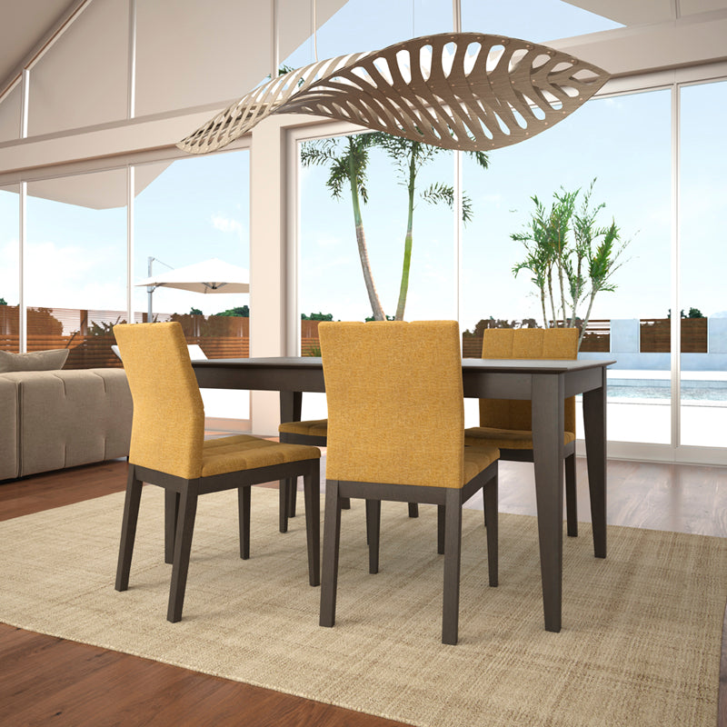 Table de salle à manger extensible en bois de noyer - Condo