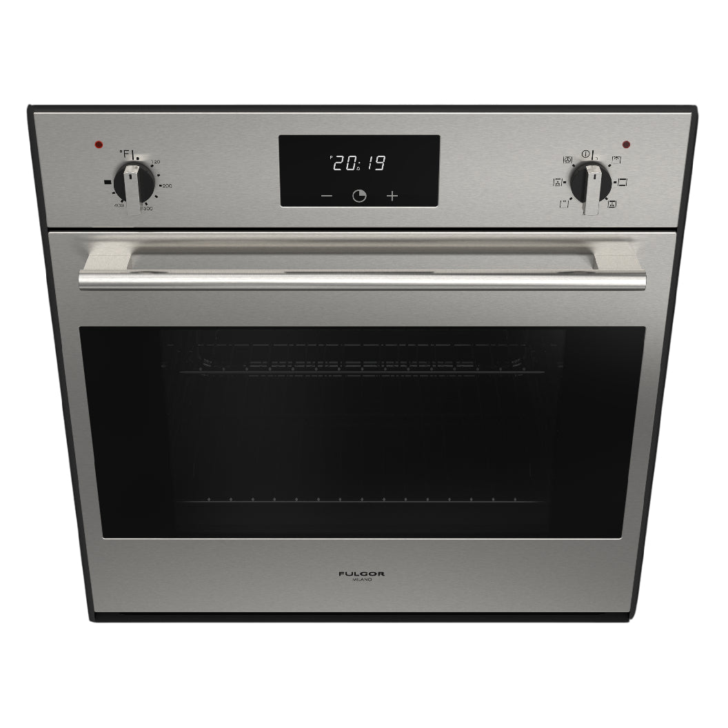 Four encastrable simple 24 po, 2,36 pi³ Inox avec convection véritable