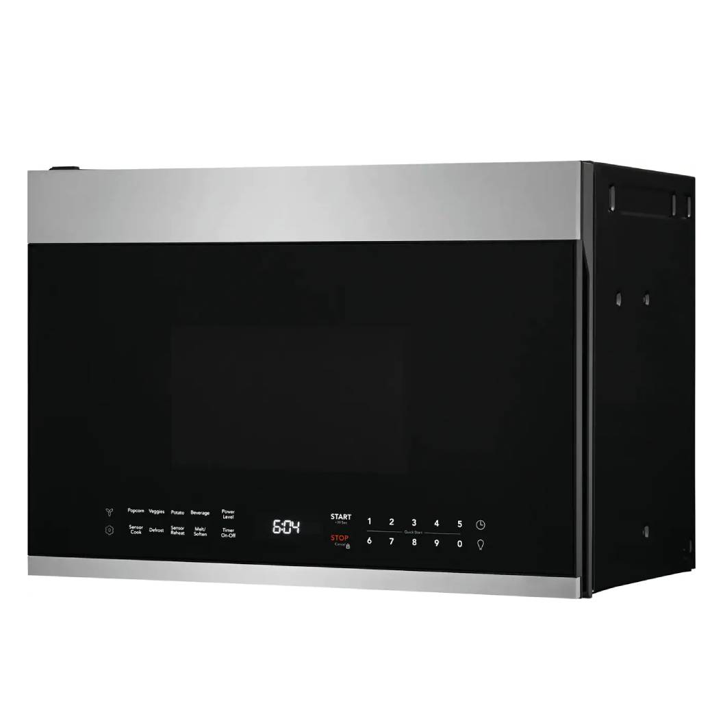 Micro-ondes à hotte intégrée 14 po, 1,4 pi³ Inox