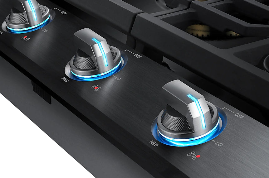 Plaque de cuisson au gaz 36 po. avec 5 brûleurs