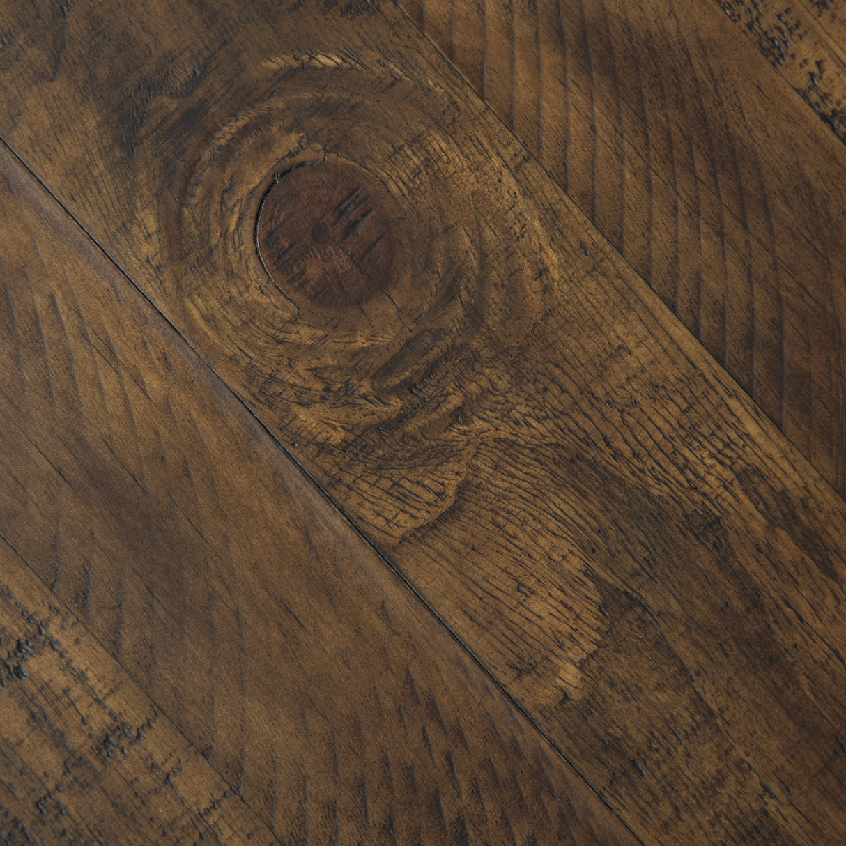 Table de salle à manger extensible en bois bicolore antique - Valebeck