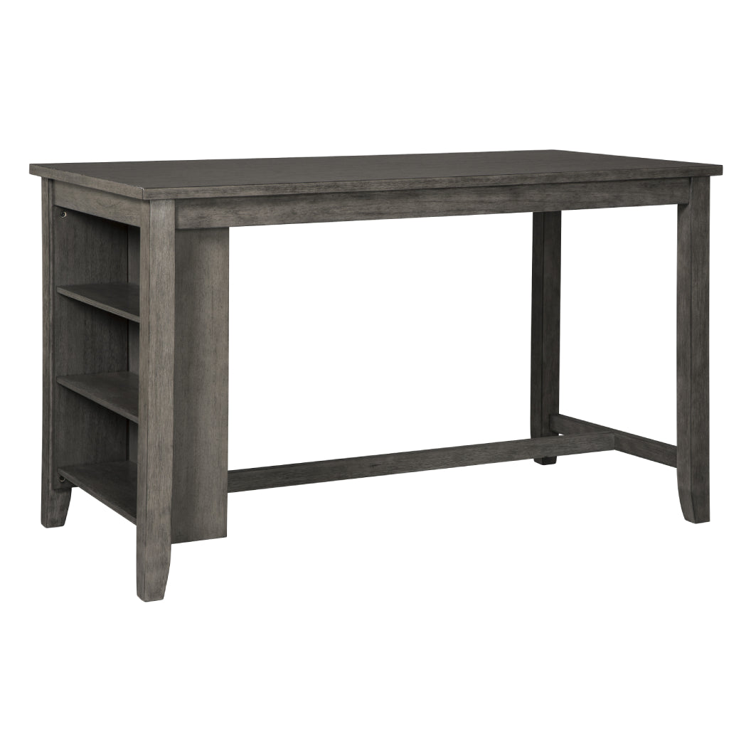 Table de salle à manger style bistro en bois gris - Caitbrook