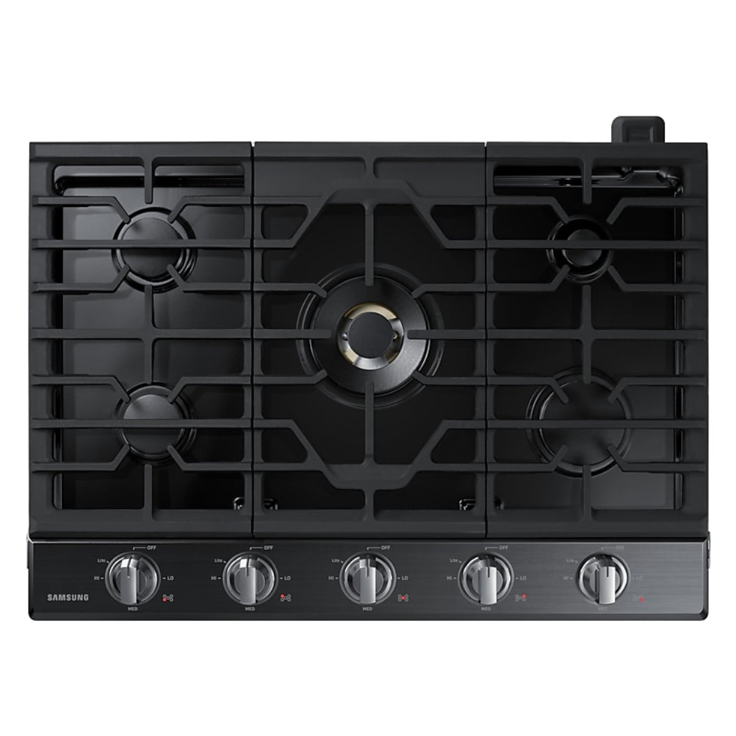 Plaque de cuisson au gaz 30 po. avec 5 brûleurs