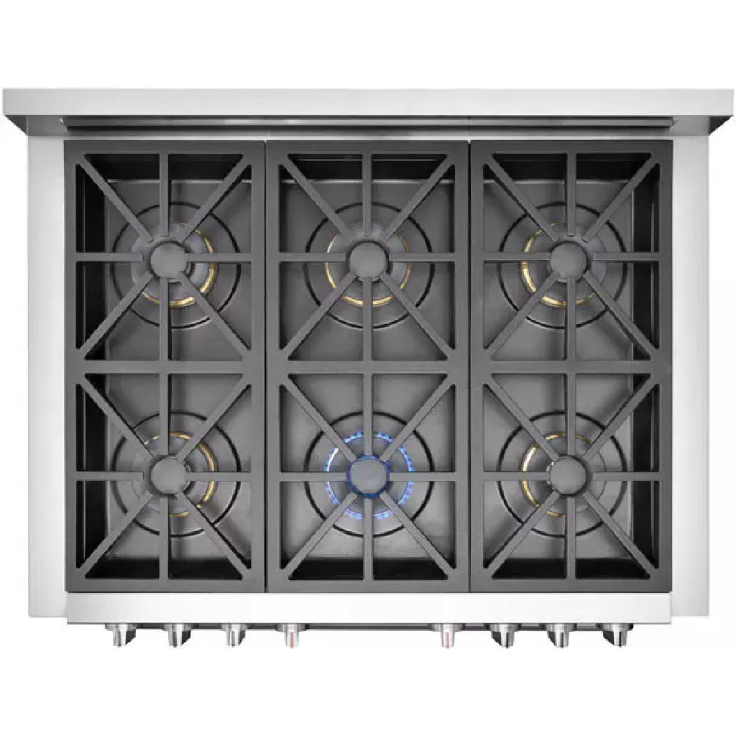 Cuisinière biénergie 36 po. 5,7 pi³ - Sofia Pro avec 6 brûleurs