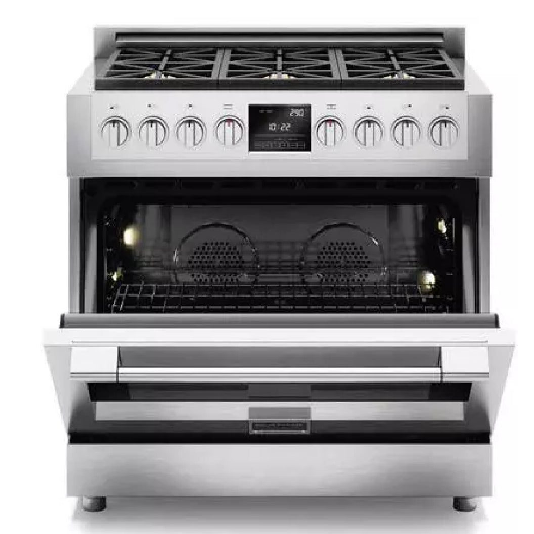 Cuisinière biénergie 36 po. 5,7 pi³ - Sofia Pro avec 6 brûleurs