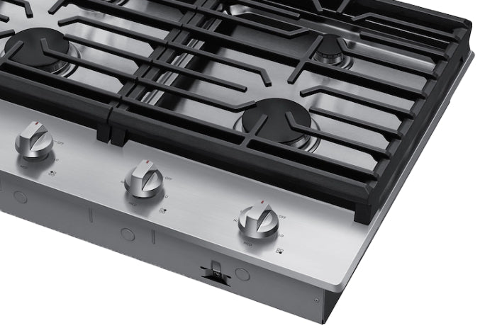 Plaque de cuisson au gaz 30 po. avec 4 brûleurs