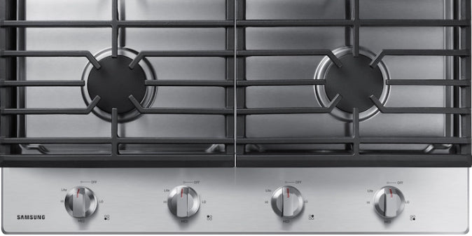 Plaque de cuisson au gaz 30 po. avec 4 brûleurs