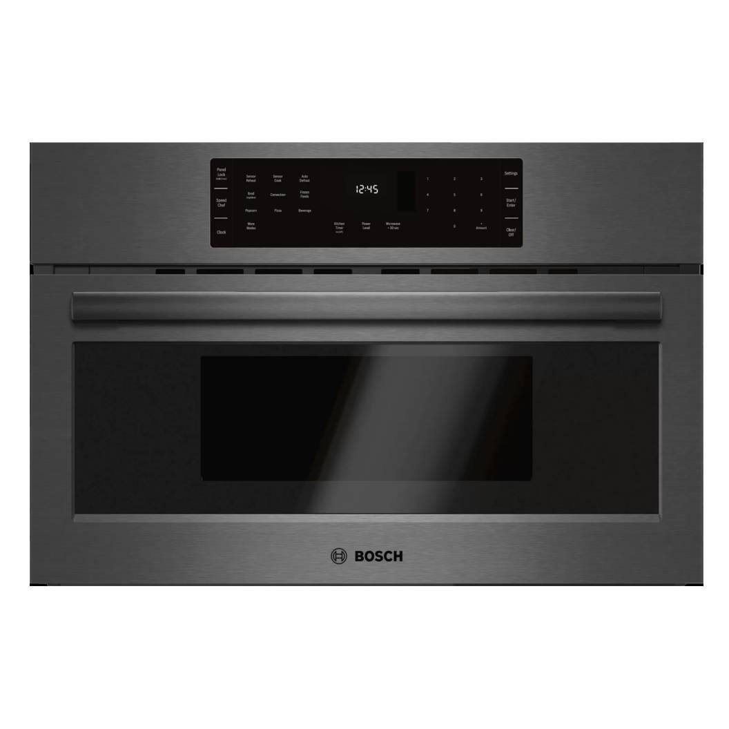Four encastrable combiné à convection 30 po, 1,6 pi³ Inox noir - Série 800