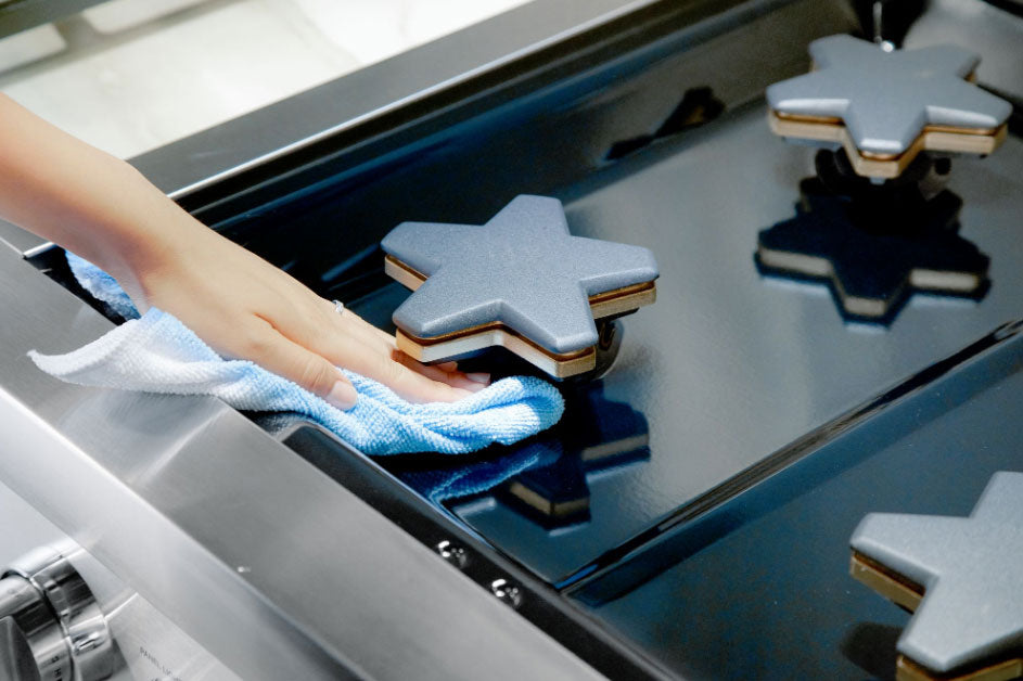 Cuisinière biénergie autoportante 48 po. Inox