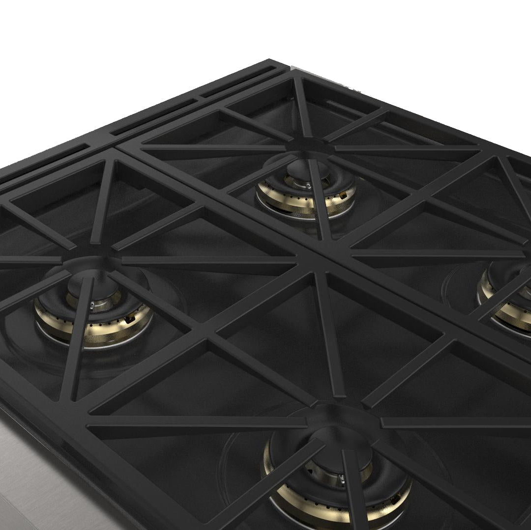 Cuisinière biénergie 30 po, 4,4 pi³ Inox avec Brûleurs Crescendo et Convection double - Sofia Pro