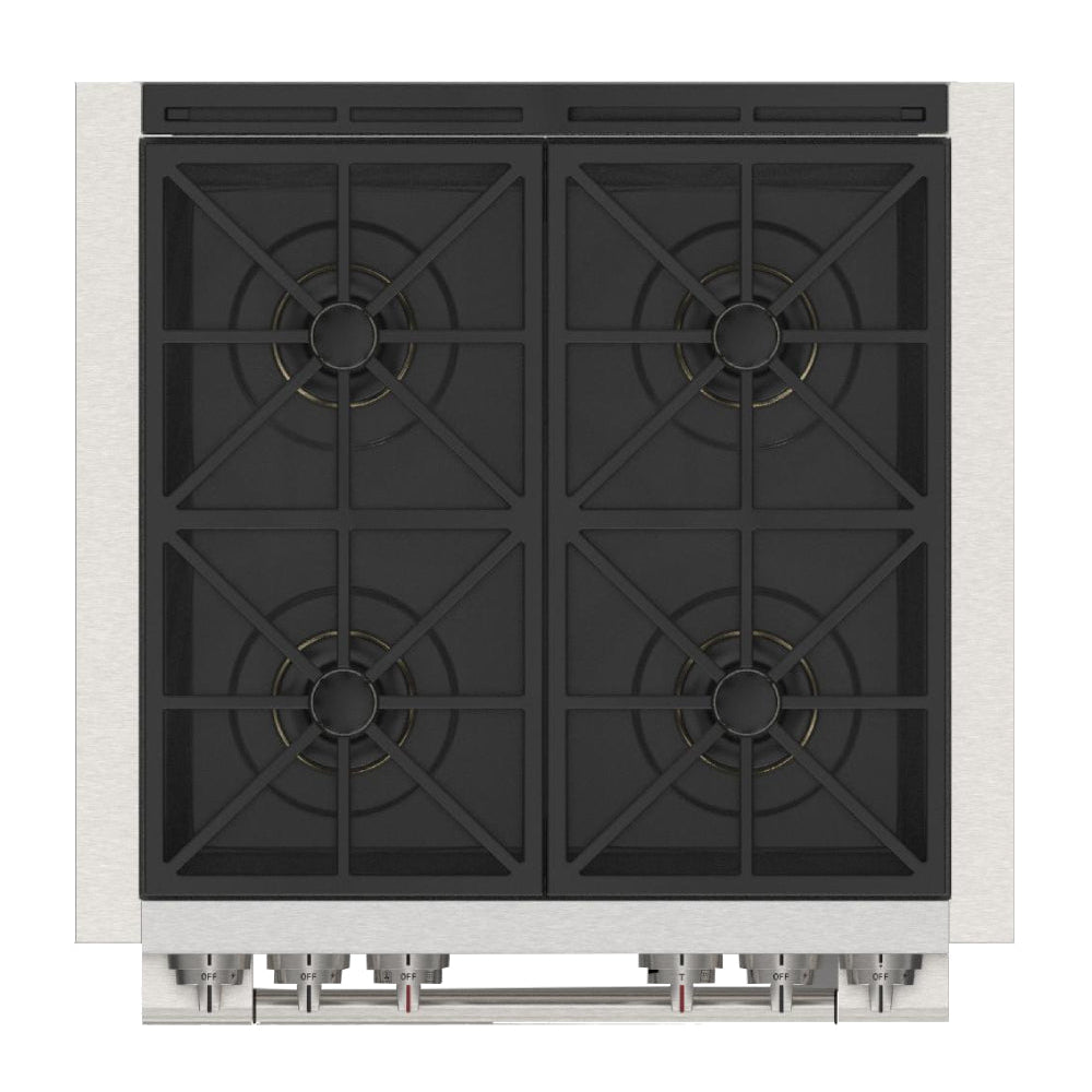 Cuisinière biénergie 30 po, 4,4 pi³ Inox avec Brûleurs Crescendo et Convection double - Sofia Pro