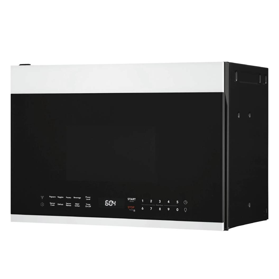 Micro-ondes à hotte, capacité 1,4 pi³, puissance 1000W, acier inoxydable