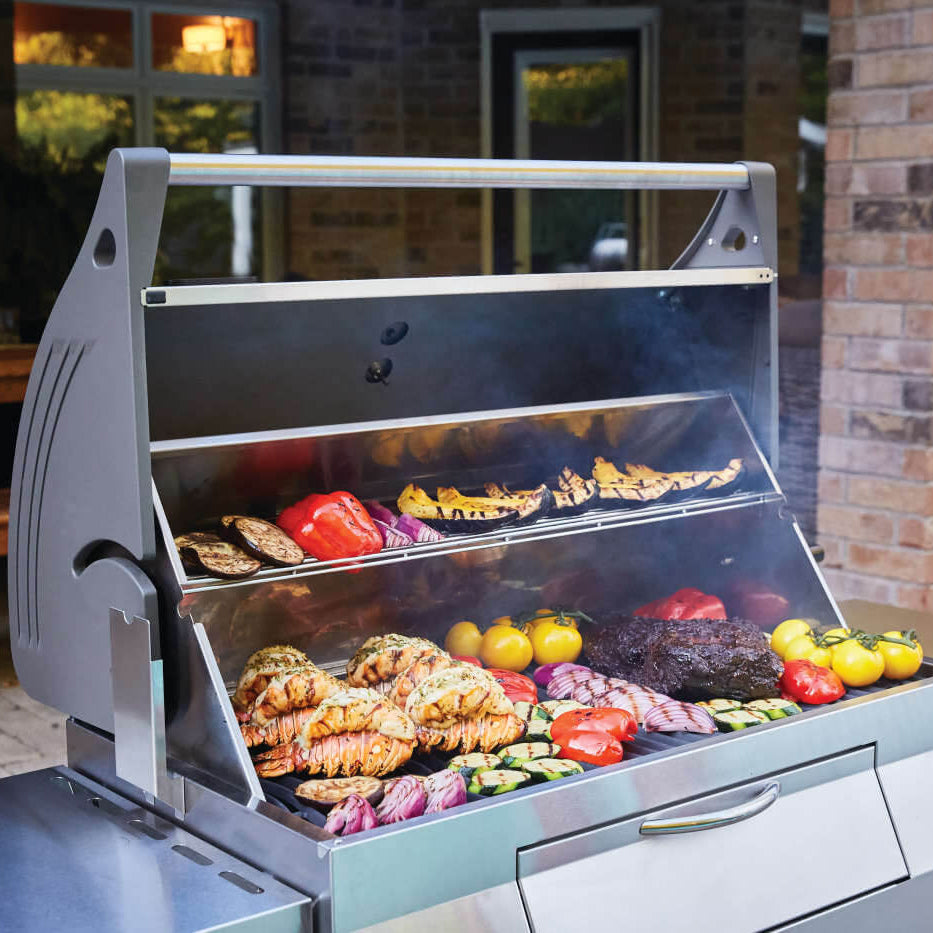 Barbecue au charbon de bois sur chariot - Charcoal PRO