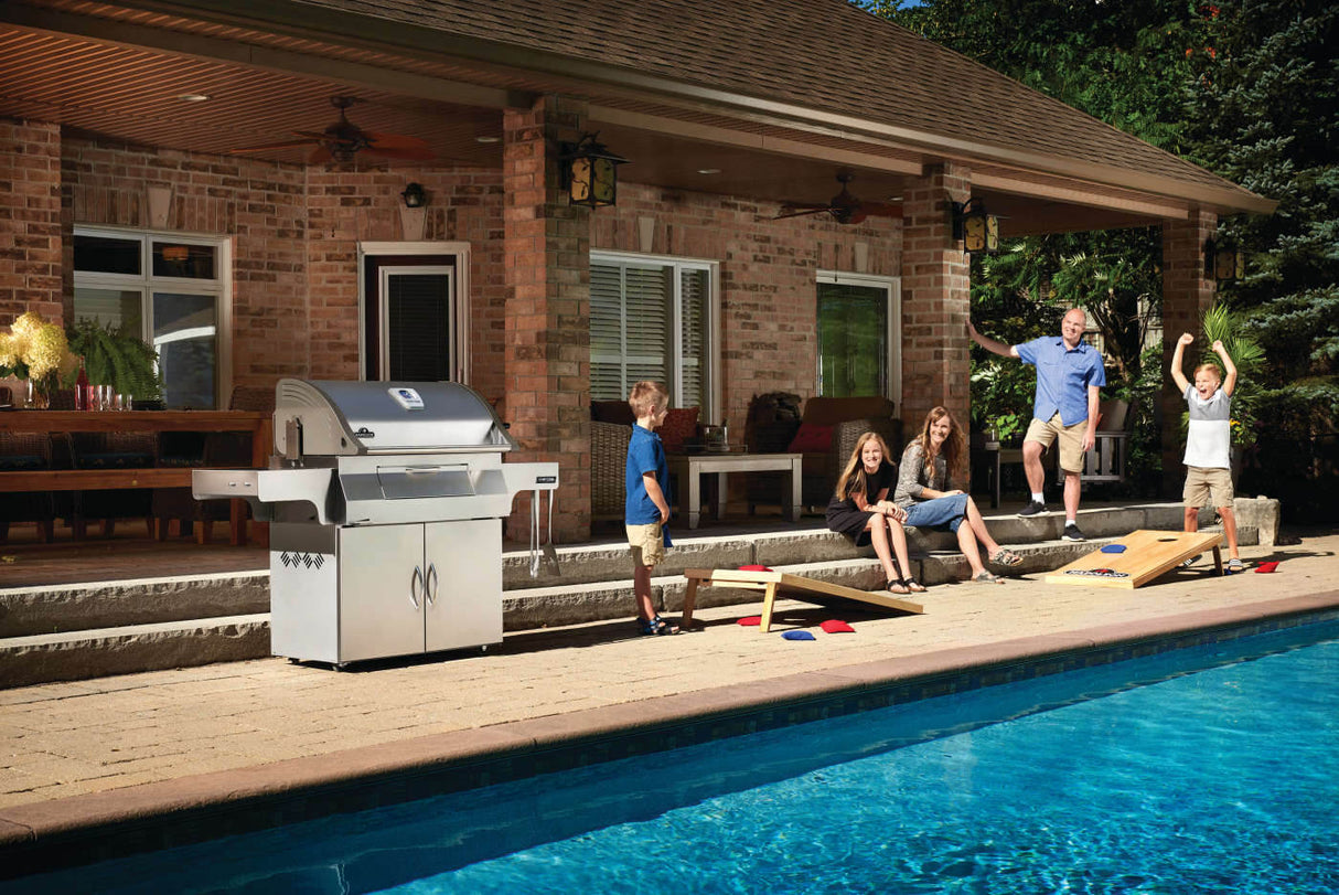 Barbecue au charbon de bois sur chariot - Charcoal PRO