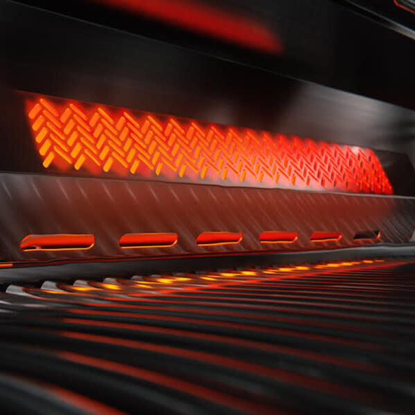 Barbecue au gaz naturel à double tête encastrable 106 000 BTU - Prestige® PRO 825 RBI
