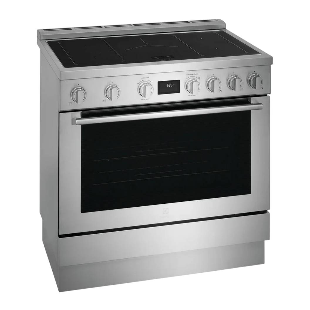 Cuisinière à induction autoportante 36 po 4,4 pi³ inox