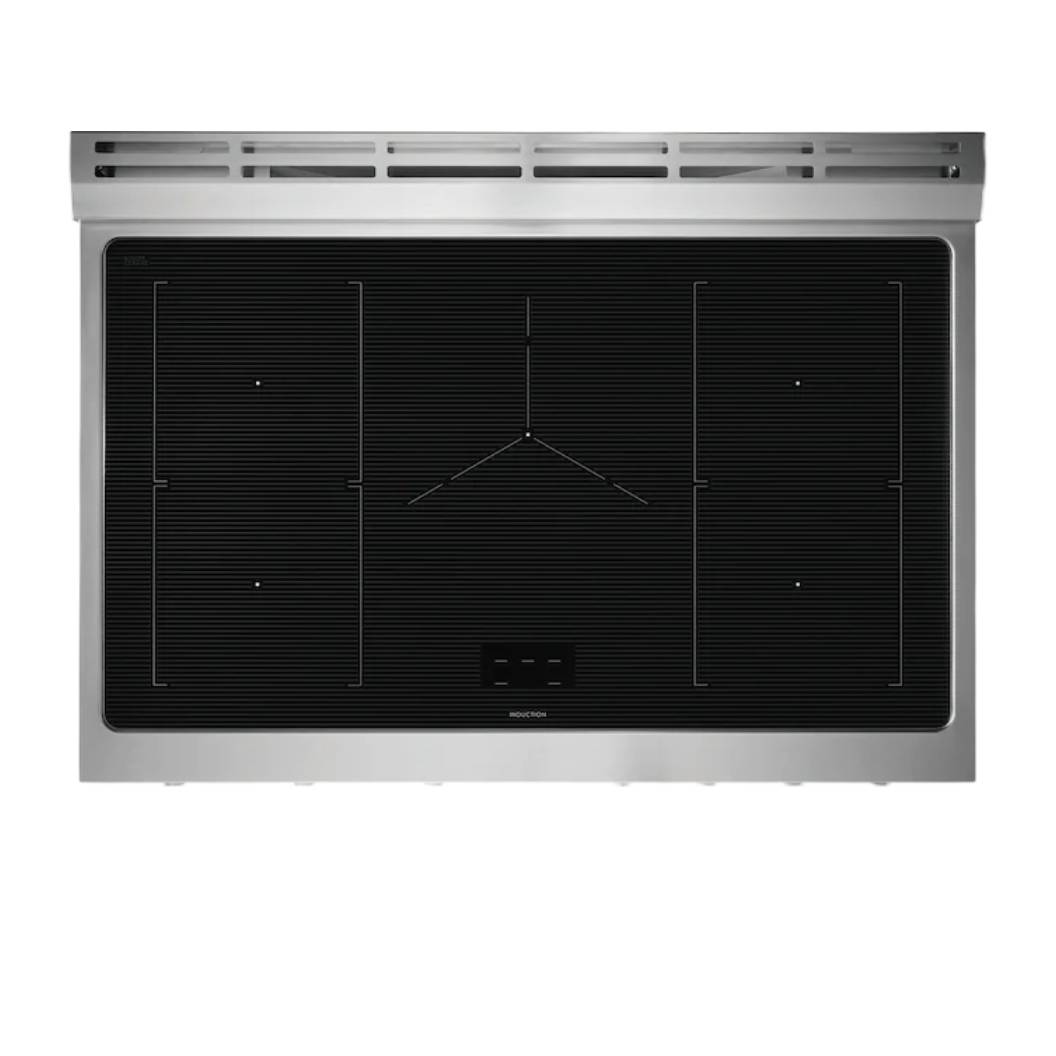 Cuisinière à induction autoportante 36 po 4,4 pi³ inox