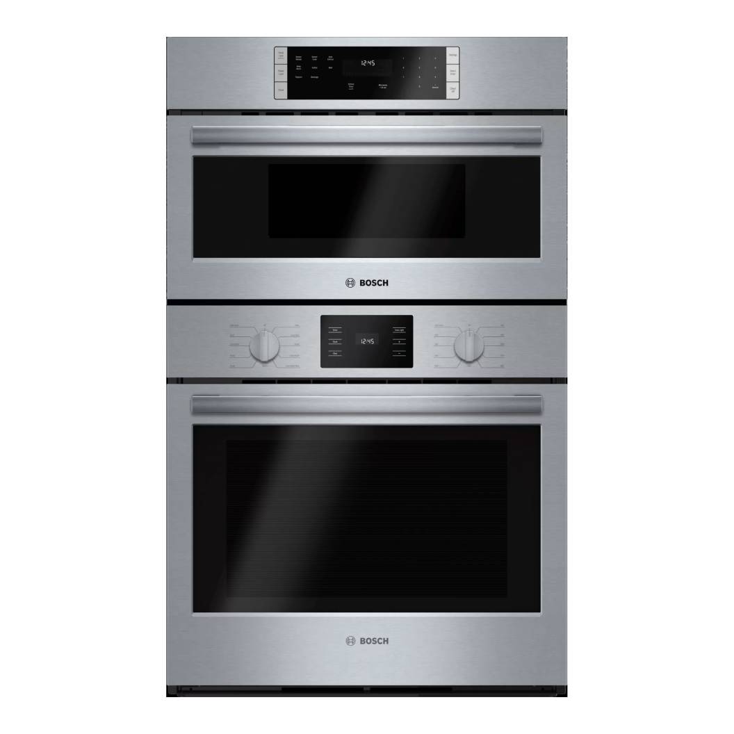 Four encastrable combiné électrique 30 po, 4,8 pi³ et 1,5 pi³ Inox - Série 500