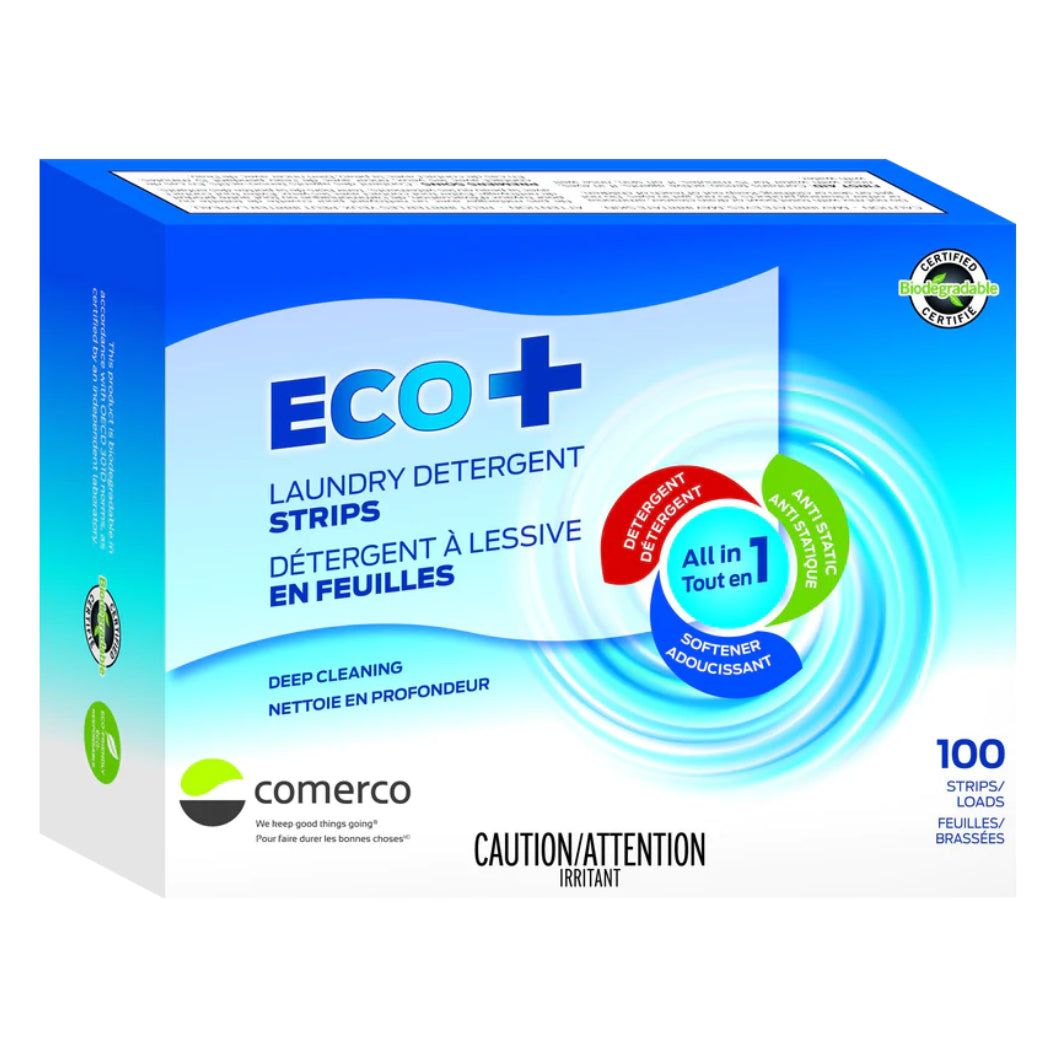 Détergent à lessive en feuilles ECO+ - 100 brassées écologiques