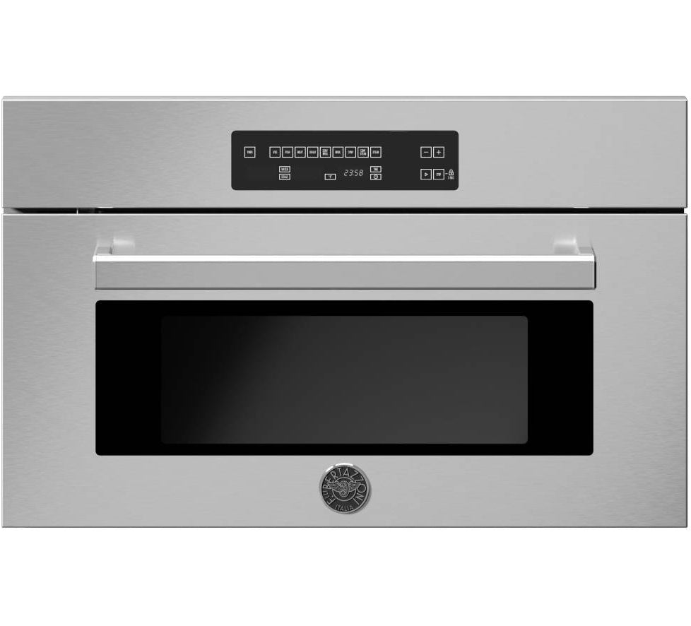 Four encastrable 30 po, 1,34 pi³ Inox avec Cuisson à la vapeur pure et Convection