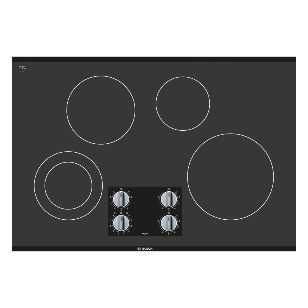 Plaque de cuisson électrique 30 po Noir - Série 500 à 4 zones