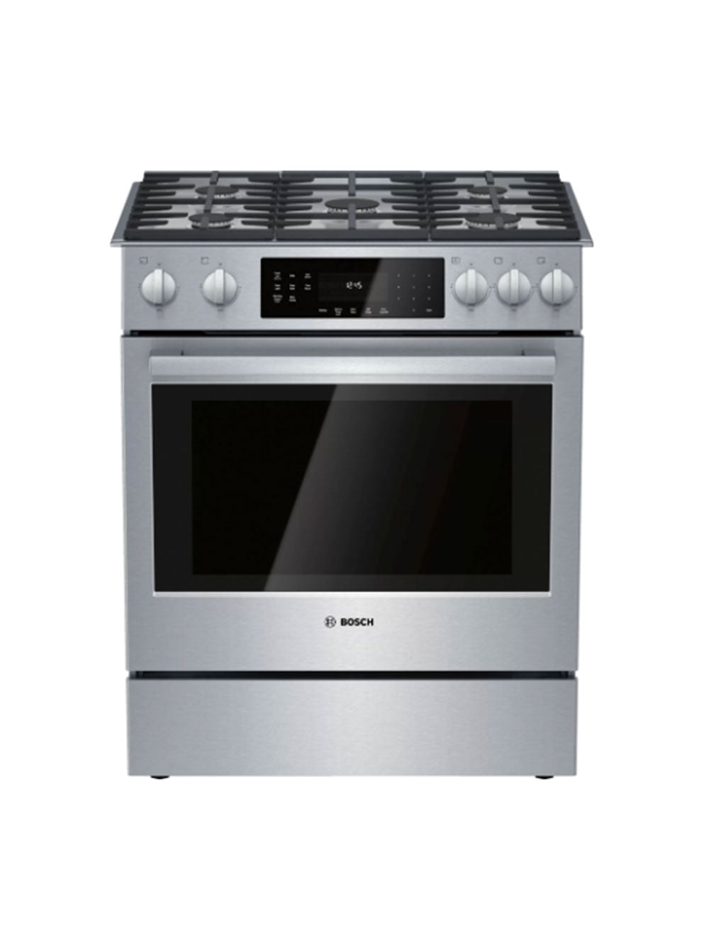 Cuisinière au gaz encastrable 30 po. 4,8 pi³ Inox