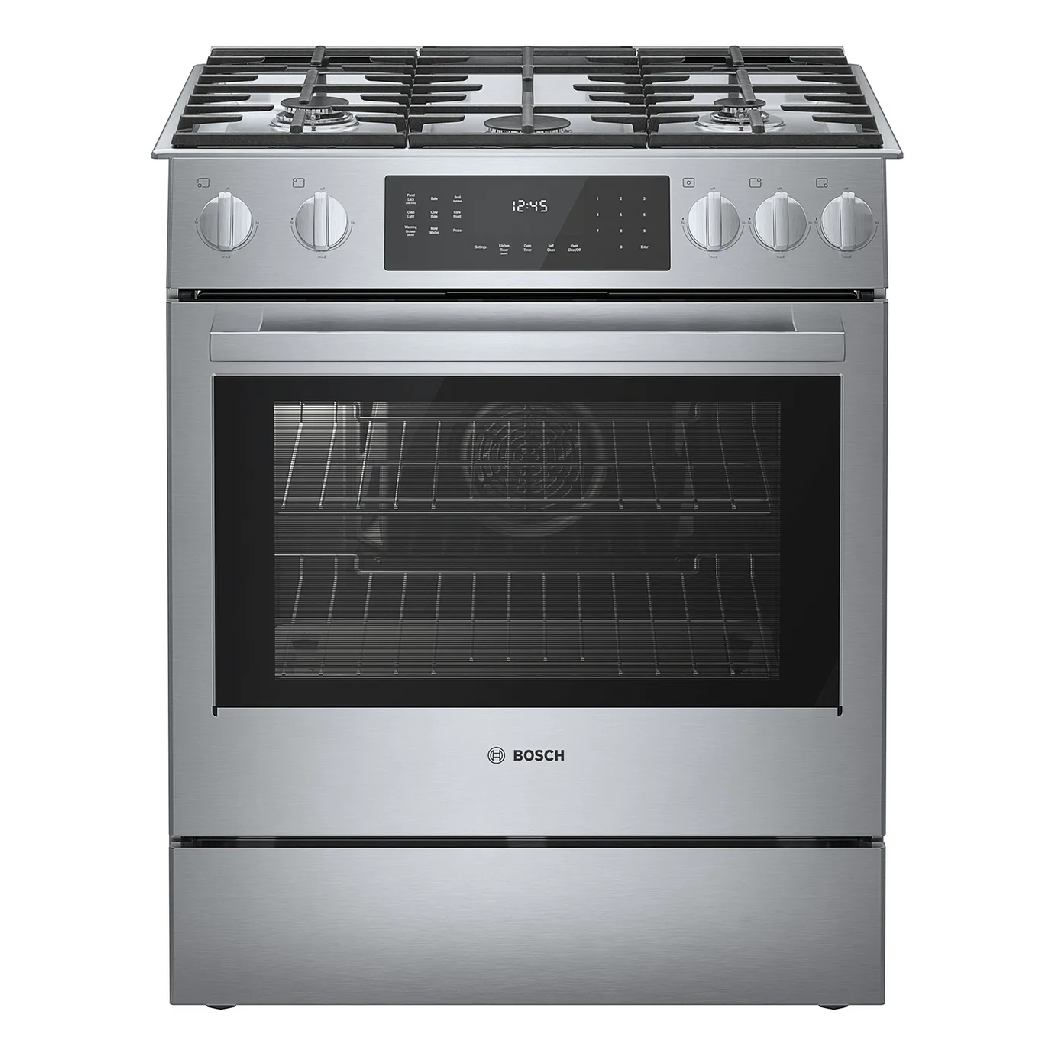 Cuisinière au gaz encastrable 30 po, 4,8 pi³ Inox - Série Benchmark avec 5 brûleurs