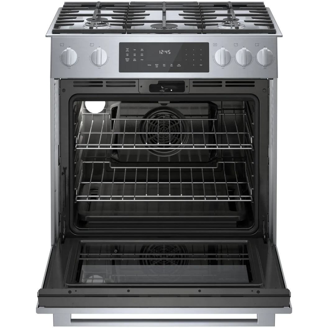 Cuisinière au gaz encastrable 30 po, 4,8 pi³ Inox - Série Benchmark avec 5 brûleurs