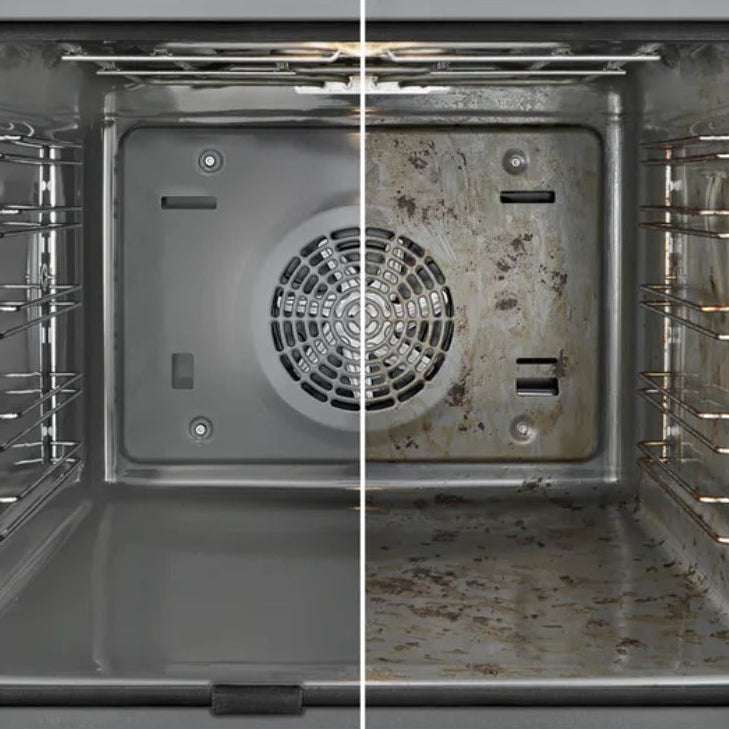 Cuisinière au gaz encastrable 30 po, 4,8 pi³ Inox noir Brûleurs scellés, Convection et Tiroir-réchaud - Série 800